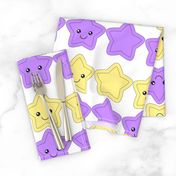 Star Swatch Toy- purple and yellow
