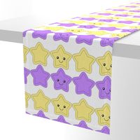 Star Swatch Toy- purple and yellow