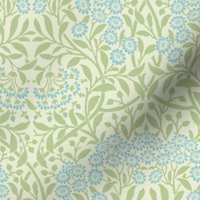 William Morris Woodblock Wallpaper