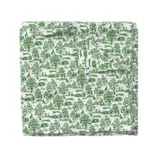 Green Greyhound Toile 