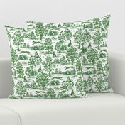 Green Greyhound Toile 