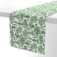 Green Greyhound Toile 