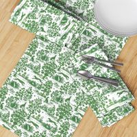 Green Greyhound Toile 