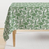 Green Greyhound Toile 