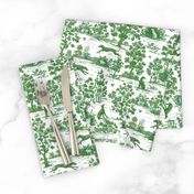 Green Greyhound Toile 