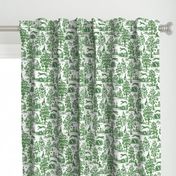 Green Greyhound Toile 