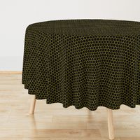 Black and Yellow Beehive Honeycomb Hexagon