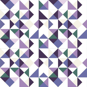 Purple triangles