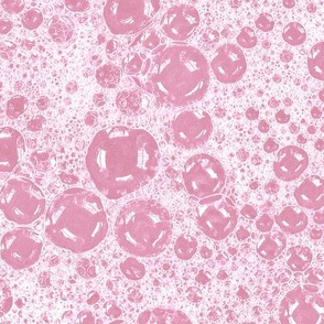 pink bubbles