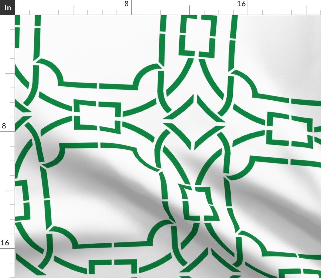 Bamboo Trellis Revised-Green