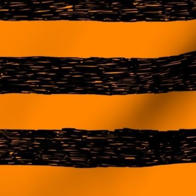 Burton's Horizontal Stripes - orange