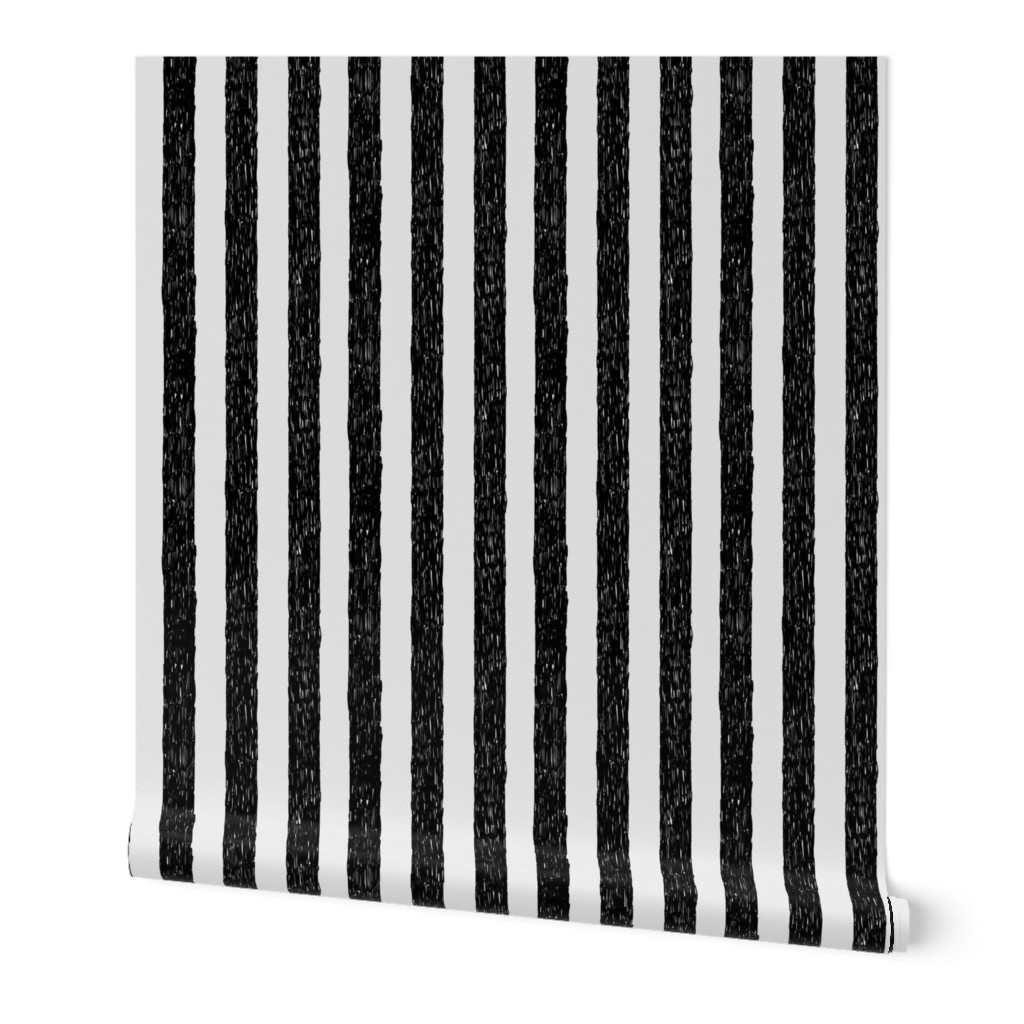 Burton's Vertical Stripes - lt gray