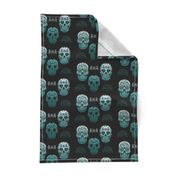 Sugar Skull teal