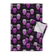 Sugar Skull Purple Ombre