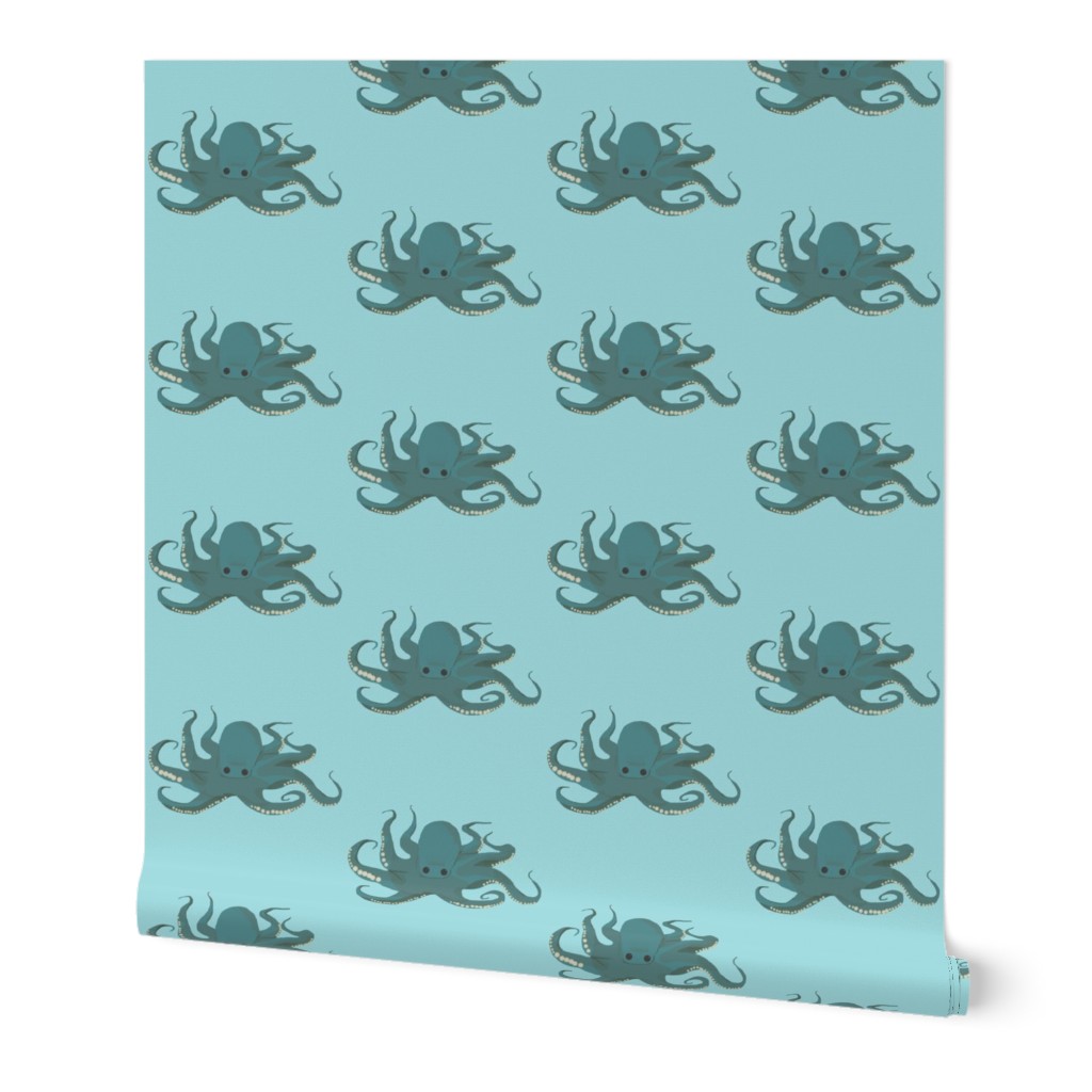 Sweet Blue Octopus