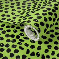 dots // dots fabric spots lime green design green fabric dots design