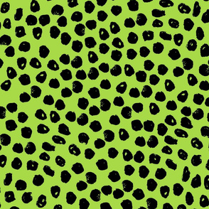 dots // dots fabric spots lime green design green fabric dots design