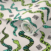 snakes // animal boys tropical hiss cute kids print