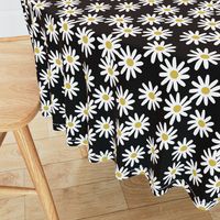 daisy // daisies flowers florals flower black and white simple 90s design