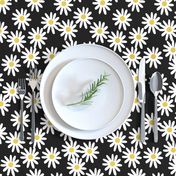 daisy // daisies flowers florals flower black and white simple 90s design