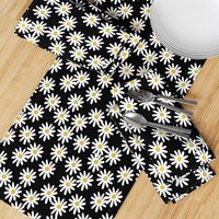 daisy // daisies flowers florals flower black and white simple 90s design