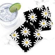 daisy // daisies flowers florals flower black and white simple 90s design