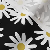 daisy // daisies flowers florals flower black and white simple 90s design