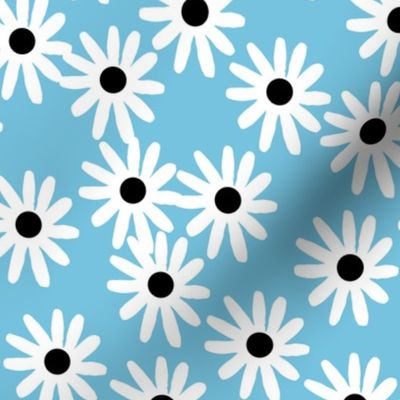 daisy // daisies blue pastel cute girls flowers florals