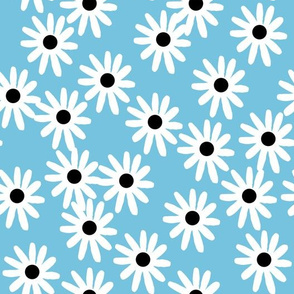 daisy // daisies blue pastel cute girls flowers florals