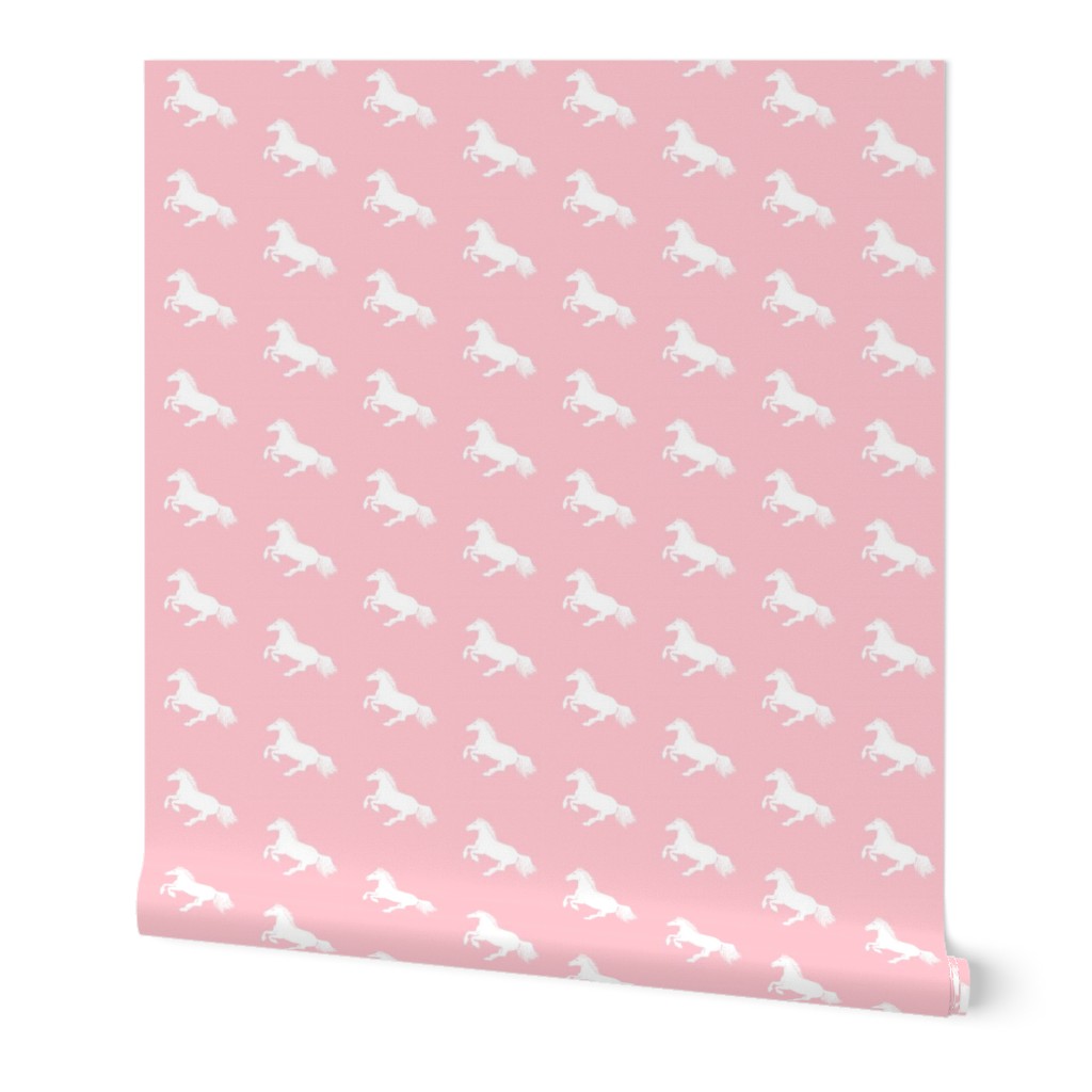 White Pony Pink Diagonal, Mini