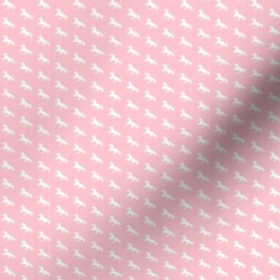 White Pony Pink Diagonal, Mini