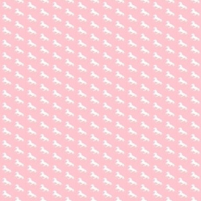 White Pony Pink Diagonal, Mini