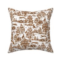 Brown Greyhound Toile