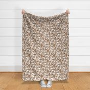 Brown Greyhound Toile