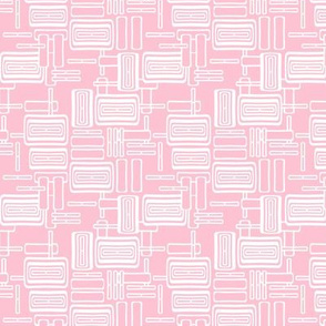 Modern Pink Lozenge coordinate