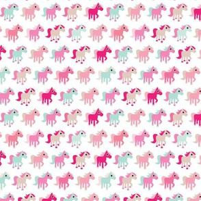 Pink horse girls dream