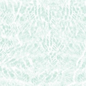 ripples in white and pale aqua