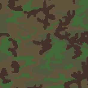 Digital Woodland Tropical Camo