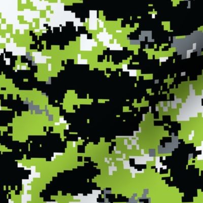 Zombie Green Digital Camo