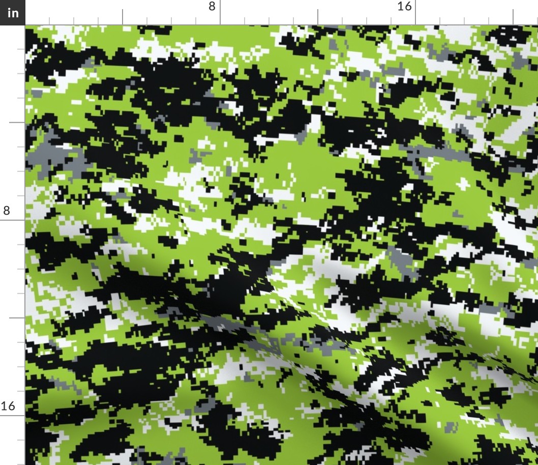 Zombie Green Digital Camo