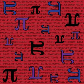 Digits of Pi (Red)
