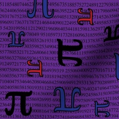 Digits of Pi (Purple)