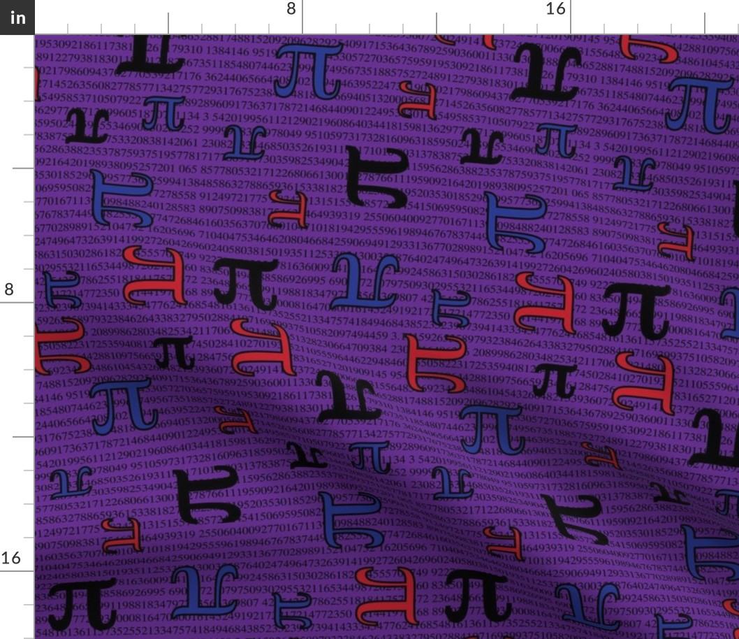 Digits of Pi (Purple)