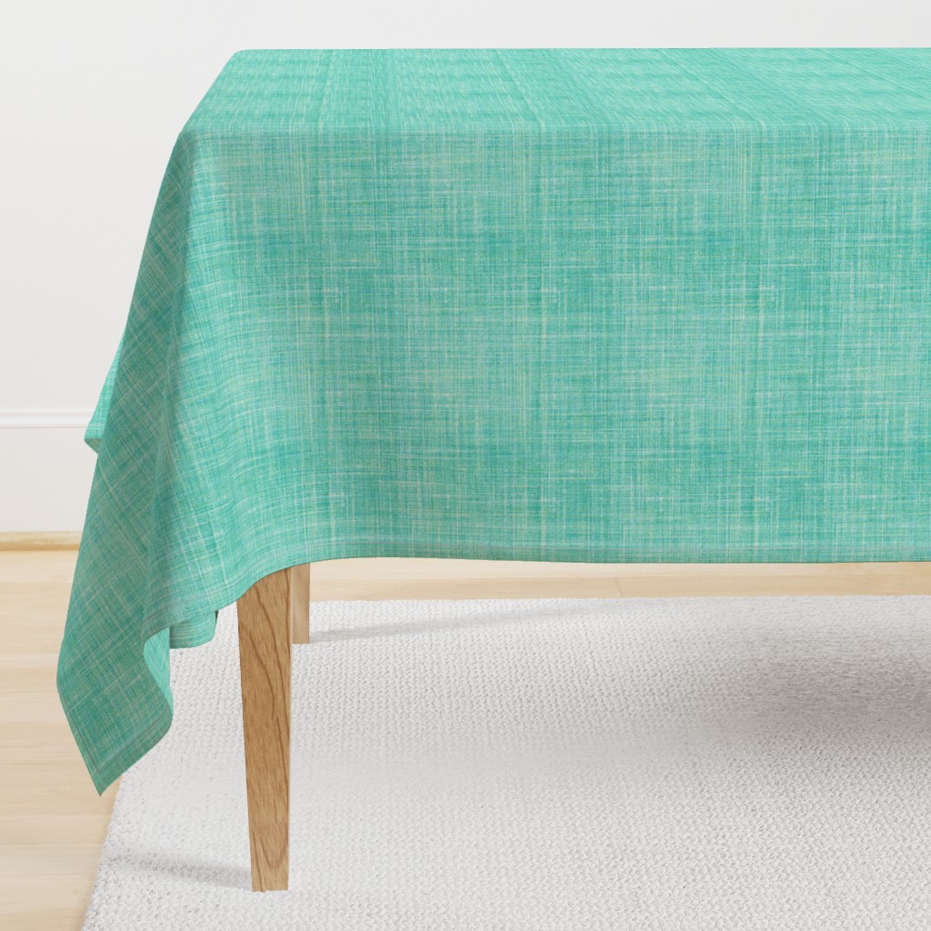 Linen in Aqua