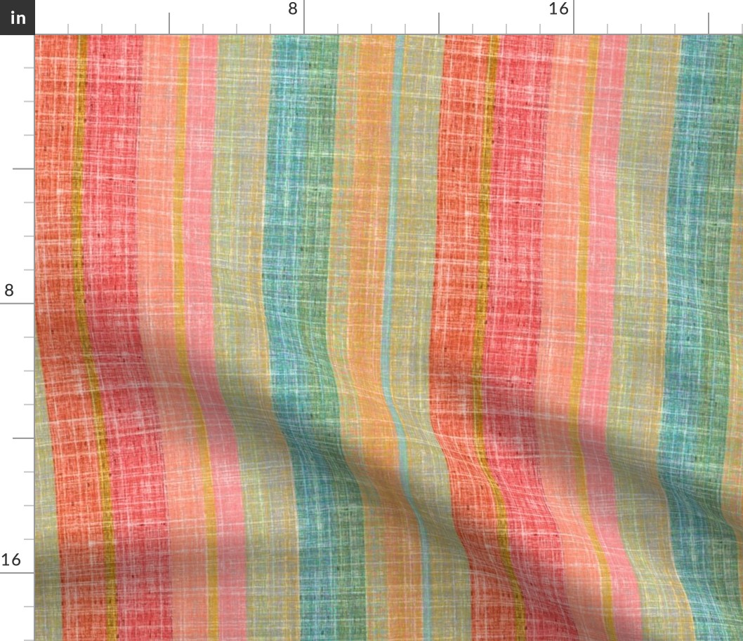 Southwest Stripes in linen