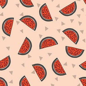 Watermelon - Blush (Smaller version) by Andrea Lauren