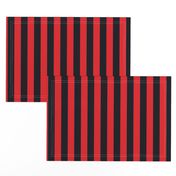 Stripes Black & Red