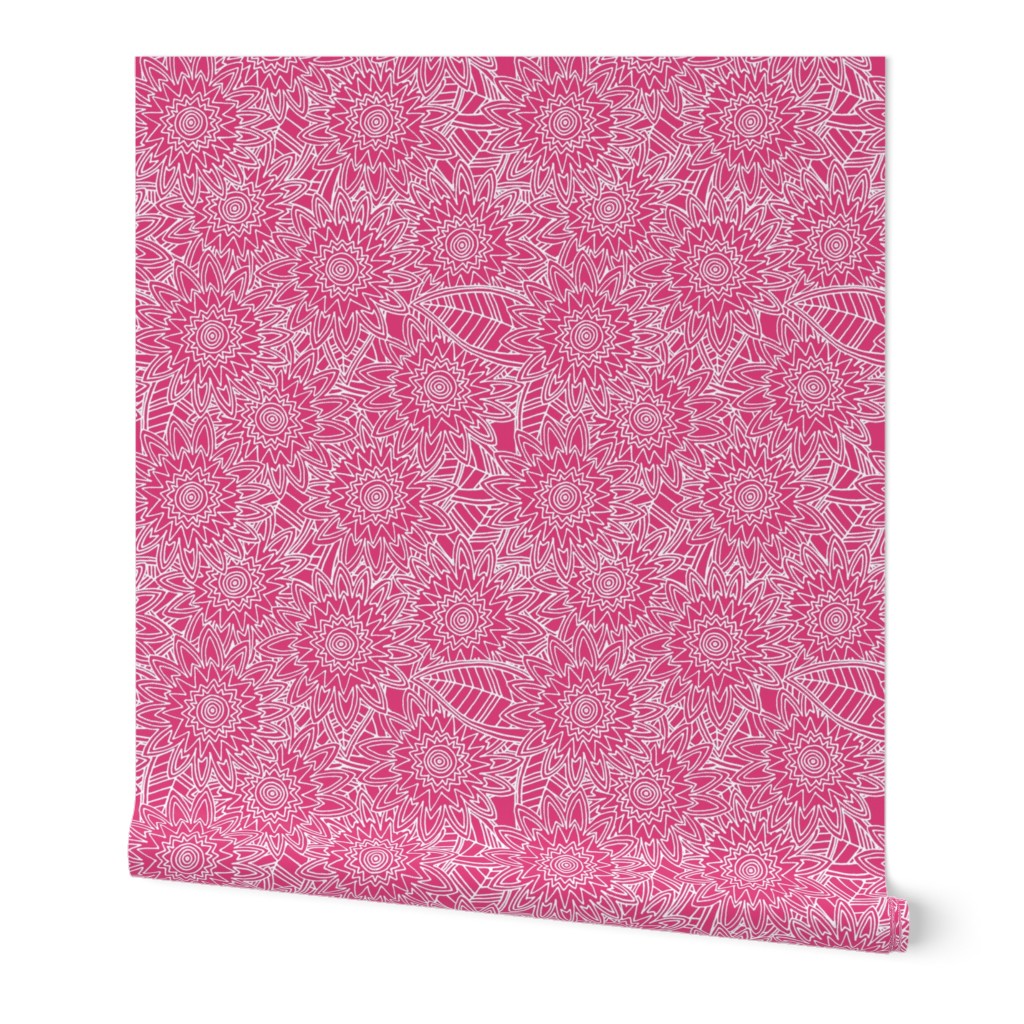 baby elephant fleur pink