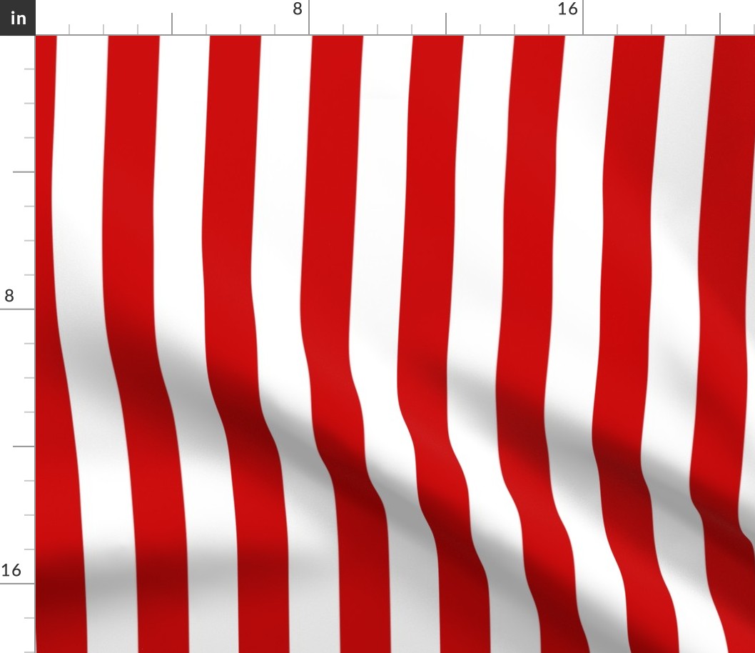 Large Red and White stripes