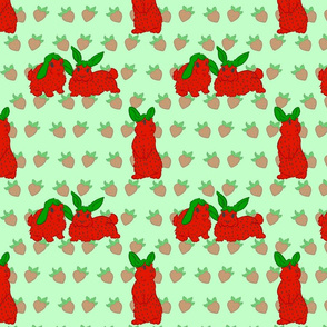 Strawbunnies on Mint